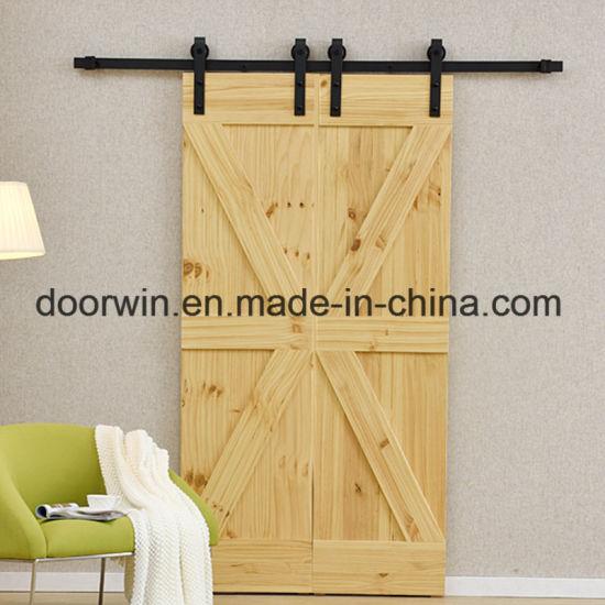DOORWIN 2021World Best Selling Interior Knotty Alder Wooden Sliding Barn Door - China Modern Interior Doors, Bedroom Interior Doors