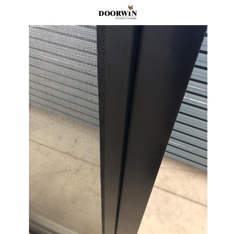 DOORWIN 2021Doorwin Latest Design  aluminium extrusion profile windows Two Way Open Aluminium Tilt And Turn Casement Glass Windows