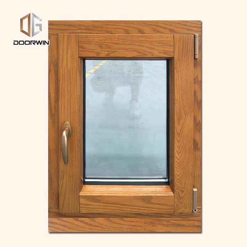 Doorwin 2021-aluminum clad wood tilt turn window