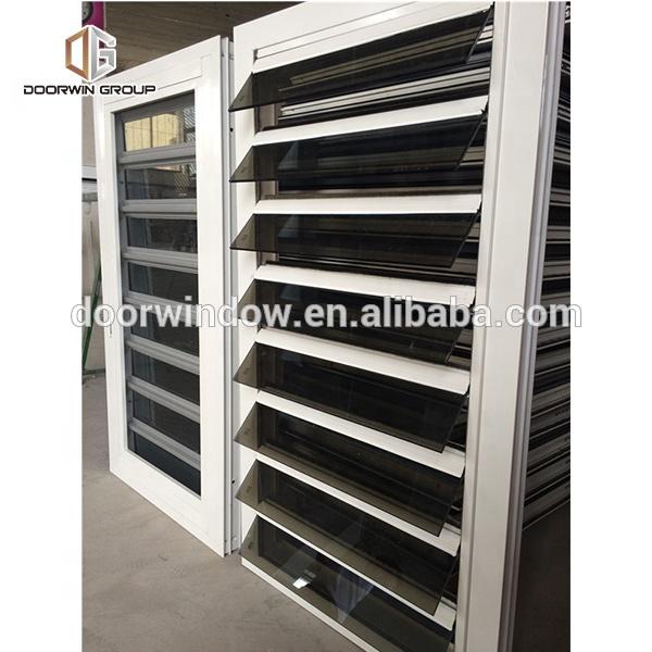 Doorwin 2021aluminum glass louver windows shutter by Doorwin