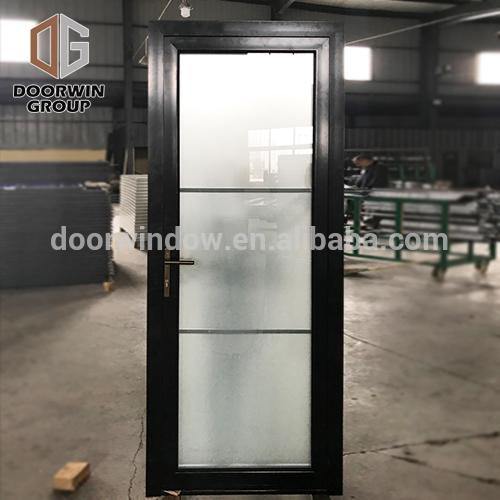 Doorwin 2021-aluminum profile windows and door aluminium glass door design commercial entry doors by Doorwin