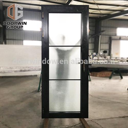 Doorwin 2021-aluminum profile windows and door aluminium glass door design commercial entry doors by Doorwin