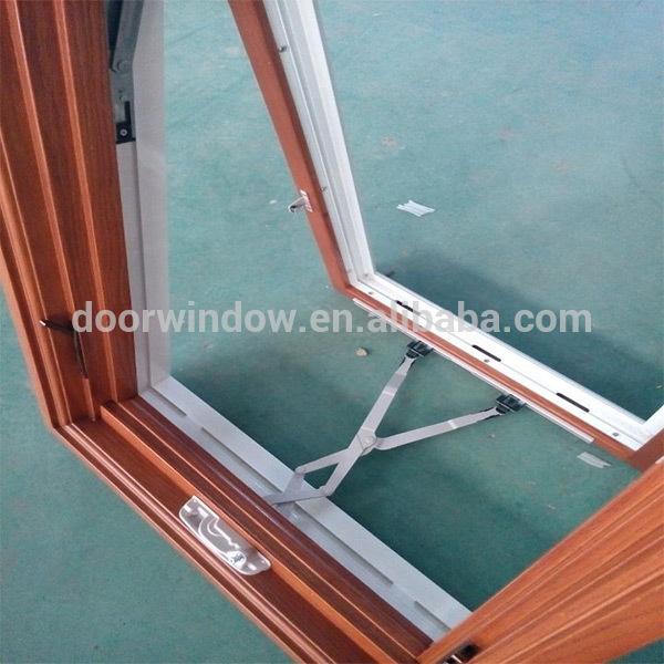 Doorwin 2021-aluminum style timber soundproof crank awning window