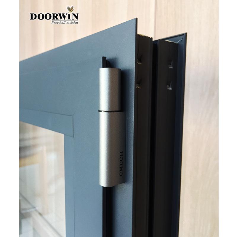 DOORWIN 2021Latest Design Two Way Open Aluminium Tilt And Turn Casement Glass Windows