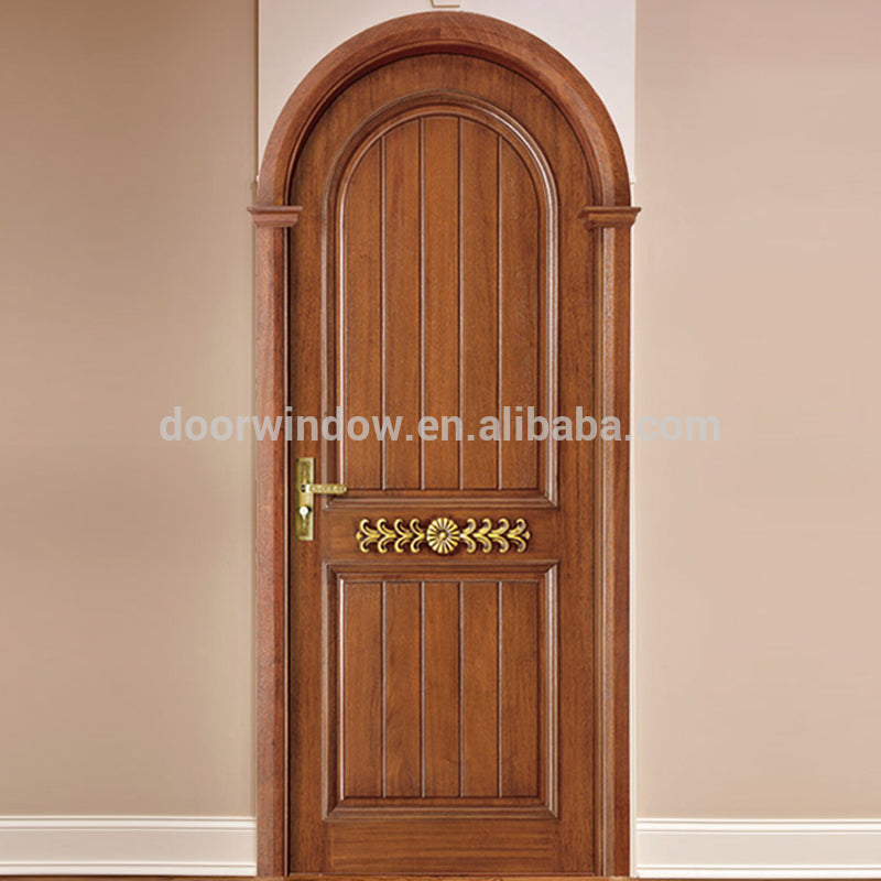 Doorwin 2021Drawing art interior round top design hinged door room door for house