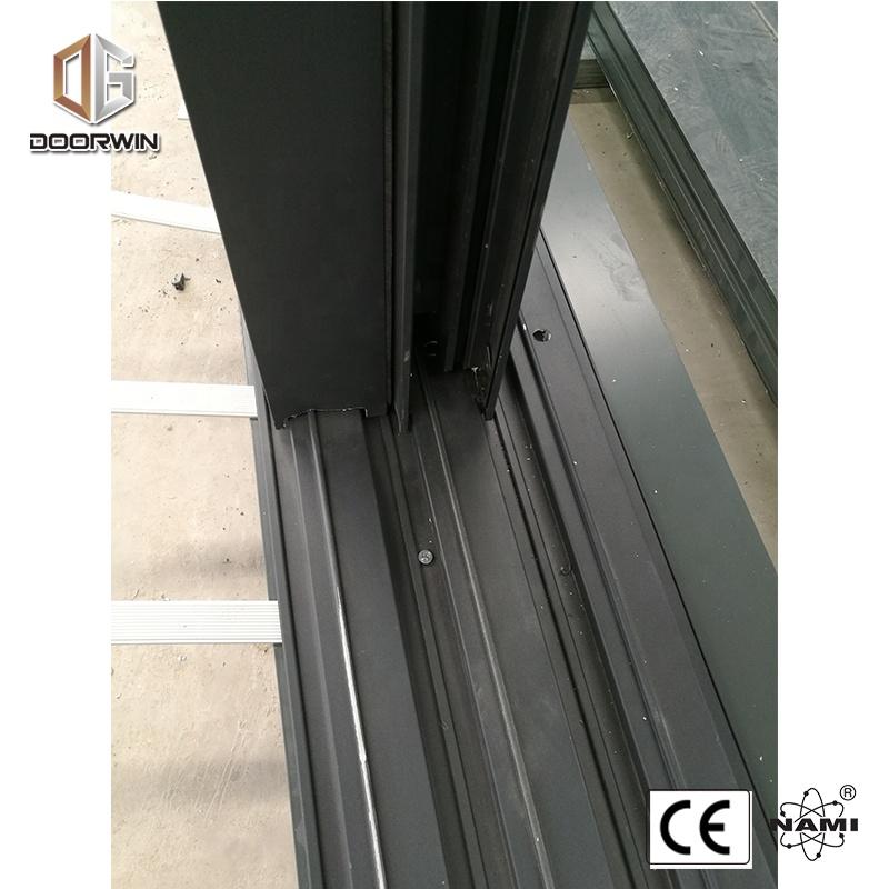 Doorwin 2021automatic large burglar proof designs aluminium glass lift sliding doors by Doorwin on Alibaba