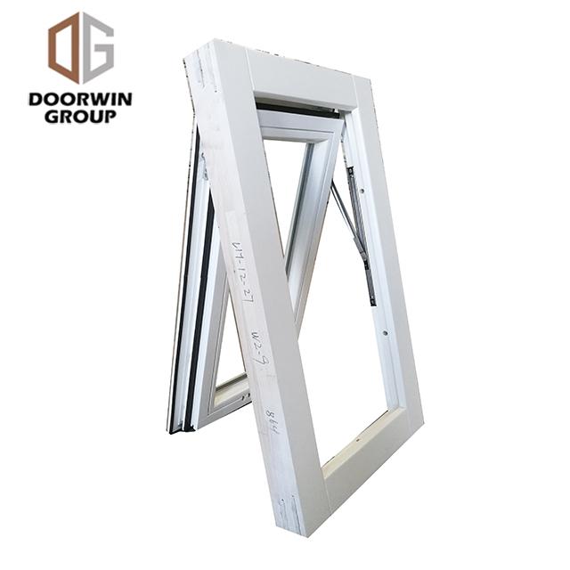 DOORWIN 2021hot sale White stain finish color awning window