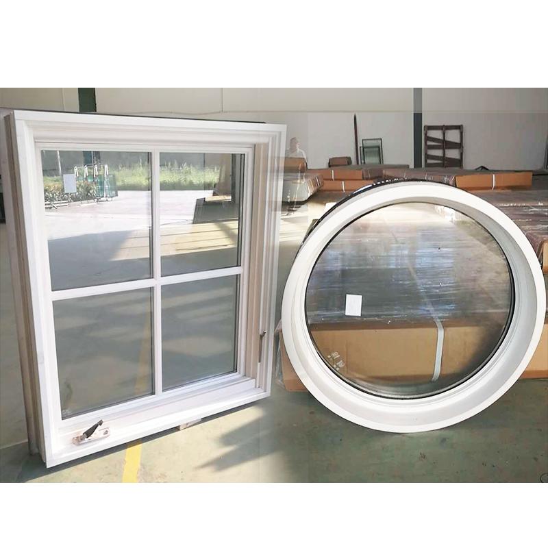 DOORWIN 2021white solid wood crank open window