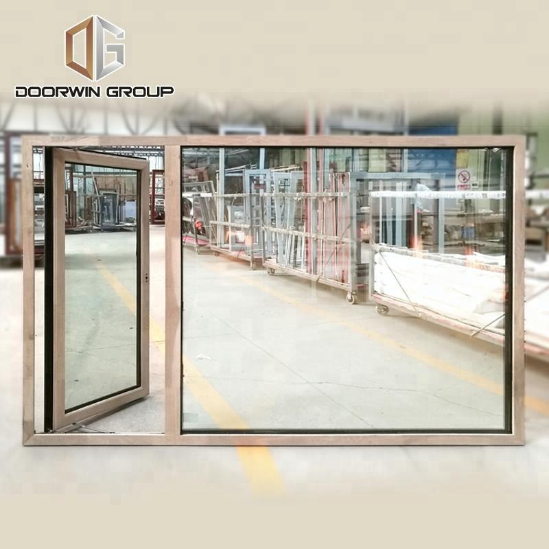 DOORWIN 2021double glass casement Windows benefits of casement windowsby Doorwin on Alibaba