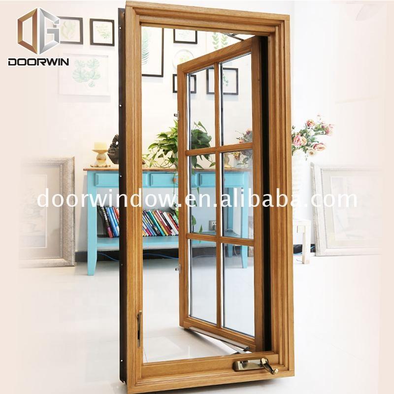 DOORWIN 2021double glazing crank open casement window