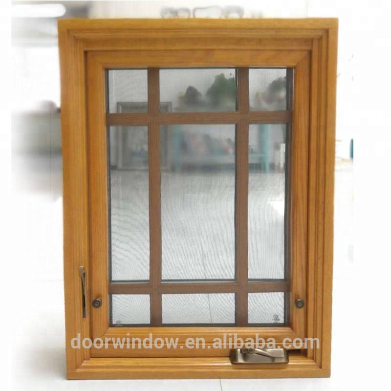 DOORWIN 2021energy swing windows & doors united states wood window profiles crank handle swing out casement windows by Doorwin