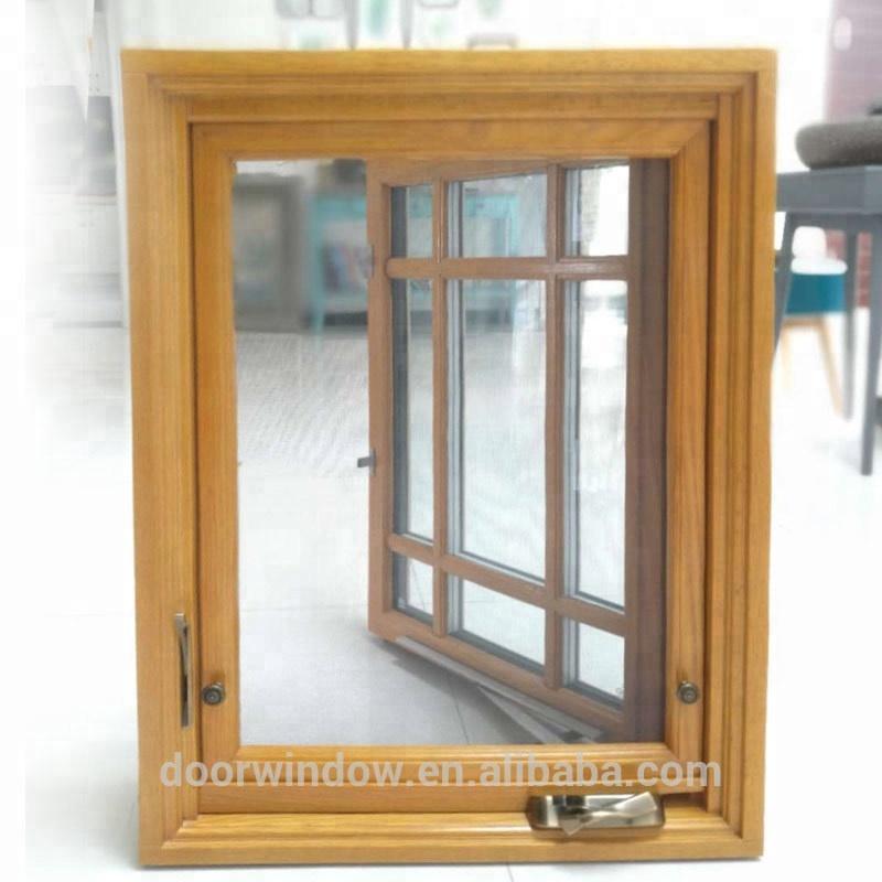 DOORWIN 2021energy swing windows & doors united states wood window profiles crank handle swing out casement windows by Doorwin