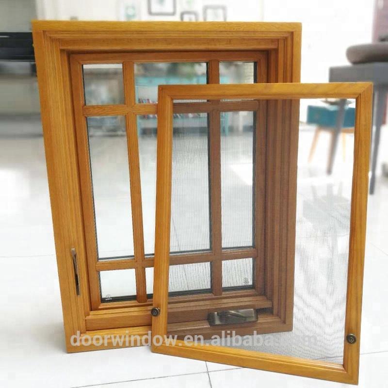 DOORWIN 2021energy swing windows & doors united states wood window profiles crank handle swing out casement windows by Doorwin