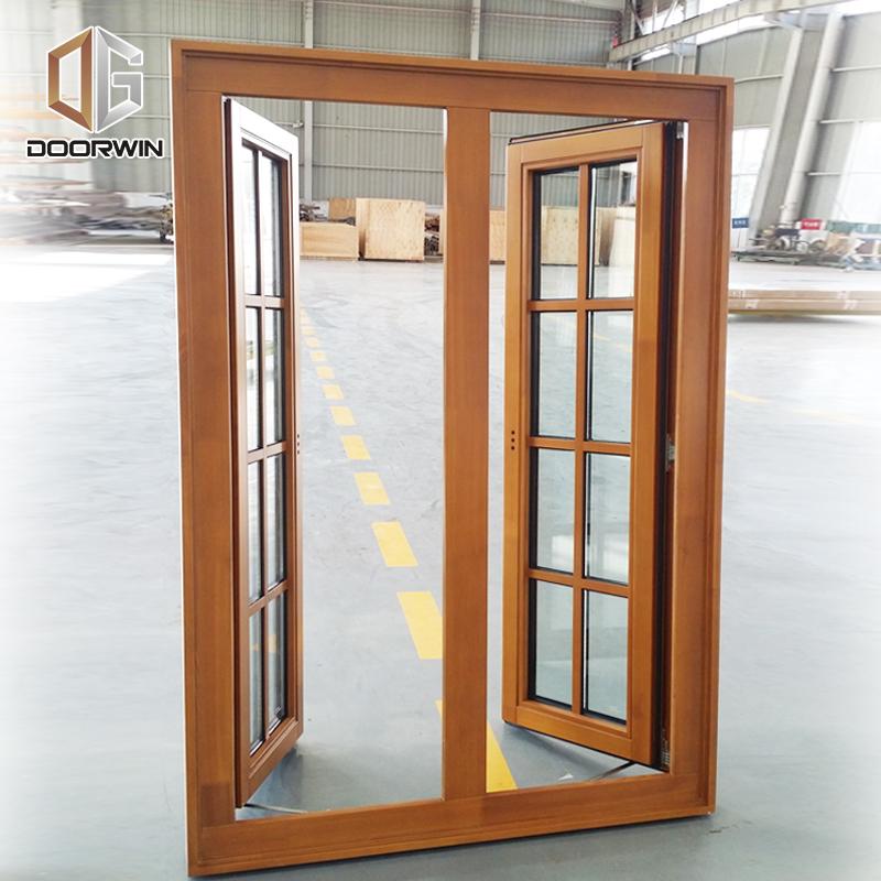 DOORWIN 2021grille round-top casement window solid pine wood larch wood