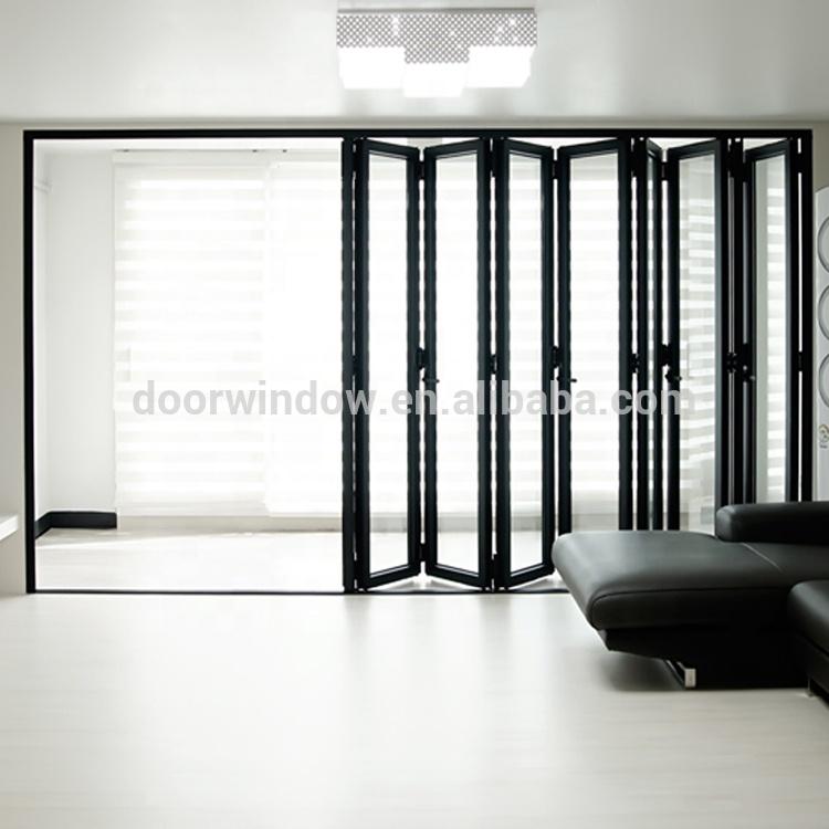 DOORWIN 2021good quality folding doors for bathrooms commercial accordion folding doorby Doorwin