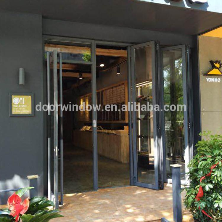 DOORWIN 2021good quality folding doors for bathrooms commercial accordion folding doorby Doorwin