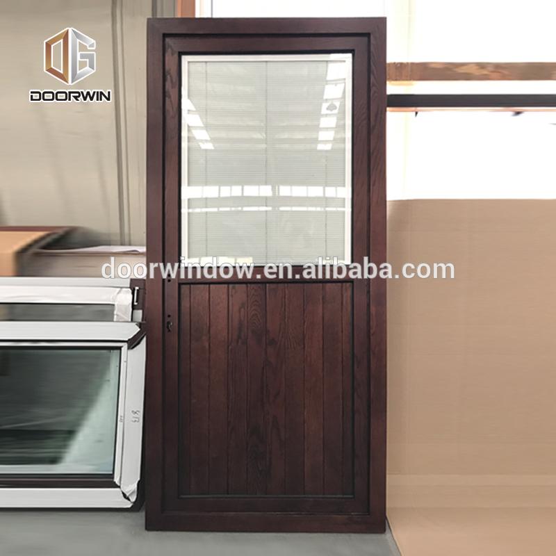 DOORWIN 2021home front design swing wooden door invisible doorby Doorwin