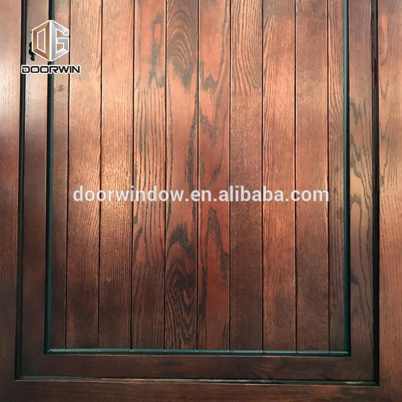 DOORWIN 2021home front design swing wooden door invisible doorby Doorwin