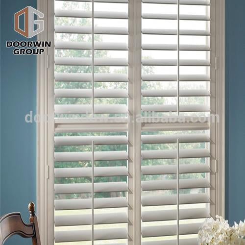 DOORWIN 2021interior shutters window air grill pine wood plantation shutter louvers x10 window blinds by Doorwin