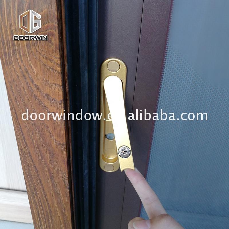 DOORWIN 2021low-e glass aluminum frame tilt turn window/double glazed tilt turn windows