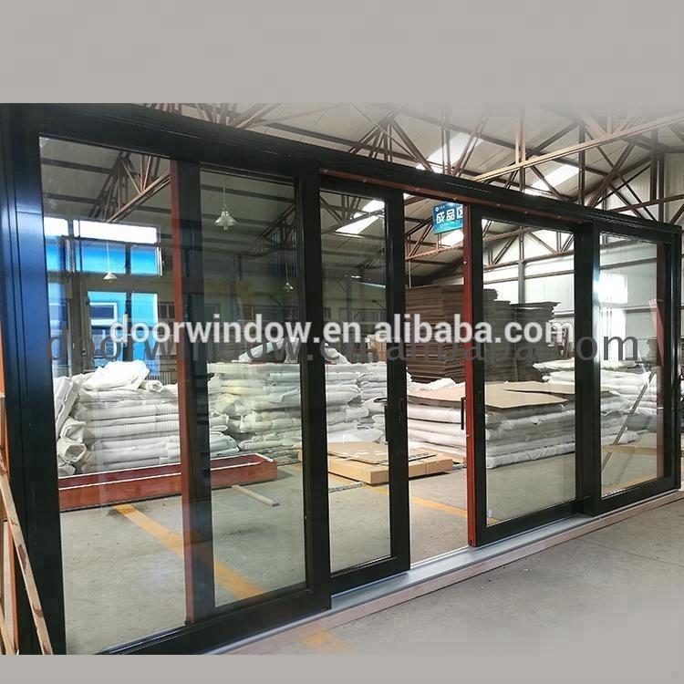 DOORWIN 2021lowes sliding glass patio doors Aluminium patio lift slide door by Doorwin on Alibaba