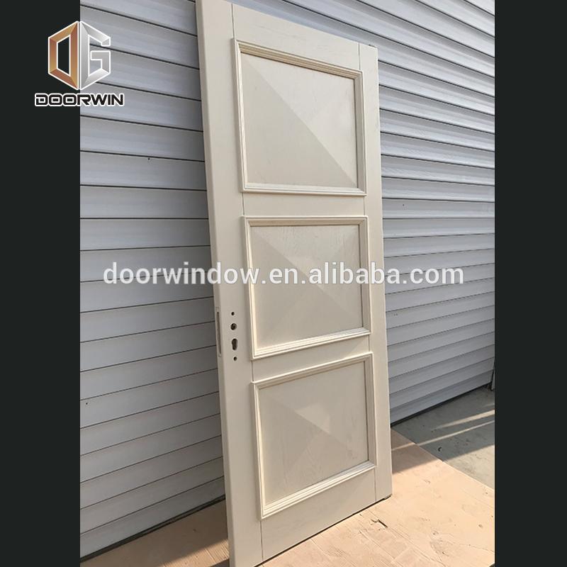 DOORWIN 2021modern bedroom design Residential solid wooden door by Doorwin on Alibaba