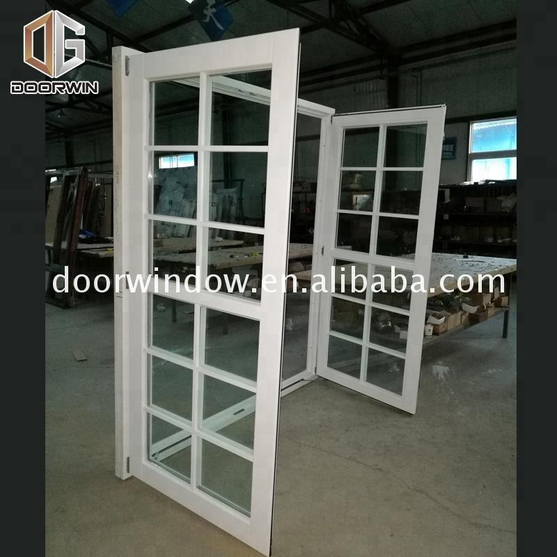 DOORWIN 2021new modern french window with grill design by Doorwin on Alibaba