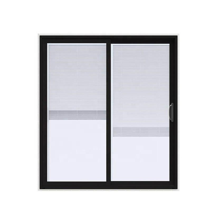 DOORWIN 2021shutter design glass sliding door by Doorwin on Alibaba