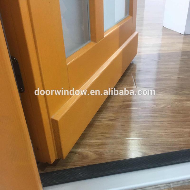 DOORWIN 2021small office wood door with glass new front door by Doorwin