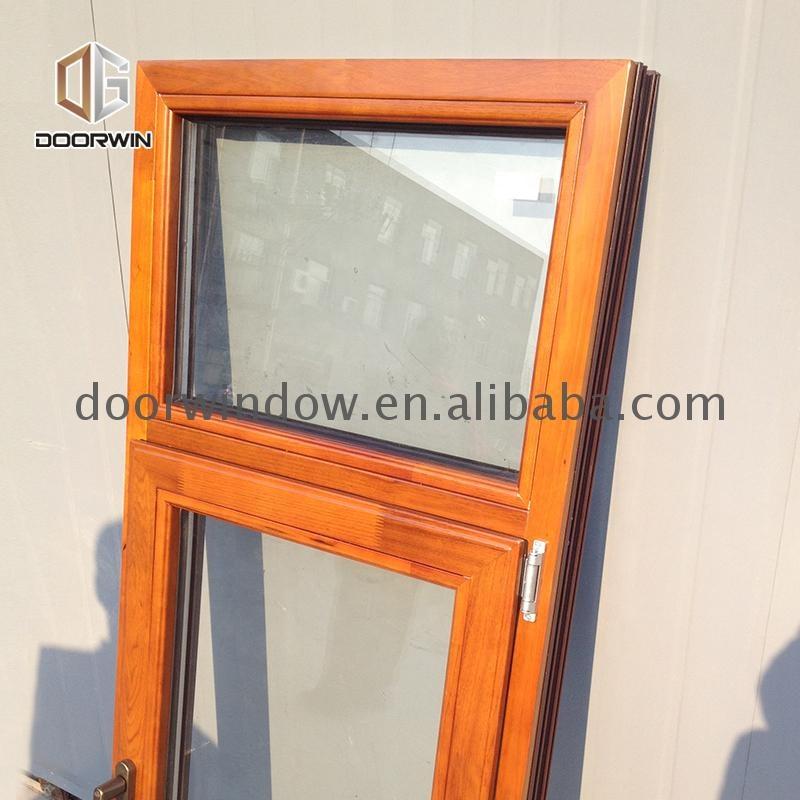 DOORWIN 2021sound proof casement windows aluminum wood frame inswing window