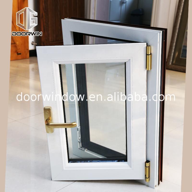 DOORWIN 2021uk thermal break aluminum Tilt and turn hinge windows for hotel use