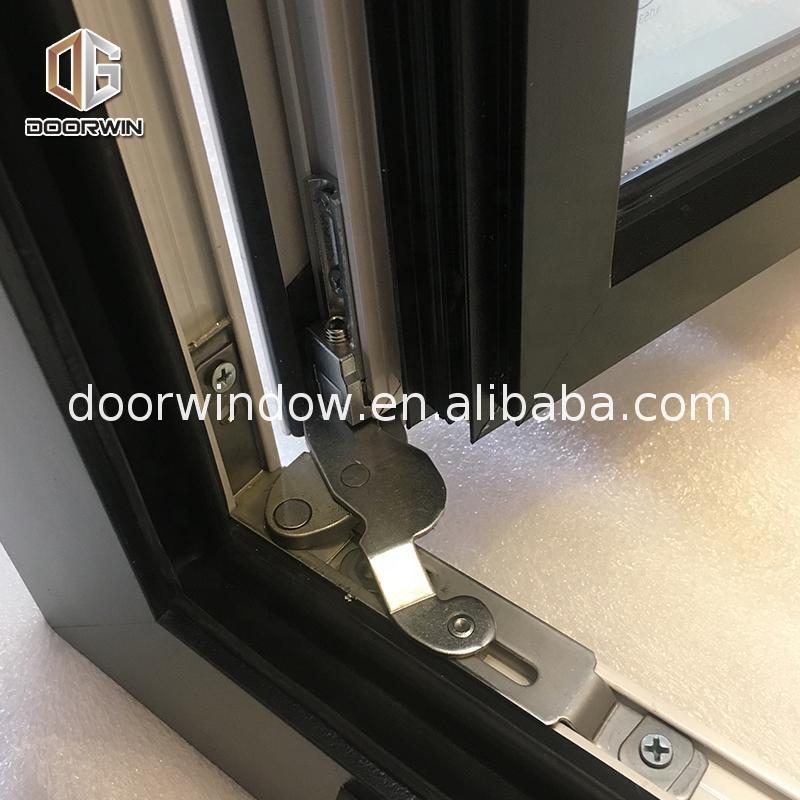 DOORWIN 2021uk thermal break aluminum Tilt and turn hinge windows for hotel use