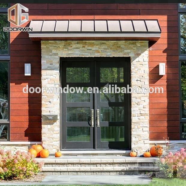 DOORWIN 2021ultra clear tempered glass two- fixed casement doorby Doorwin on Alibaba