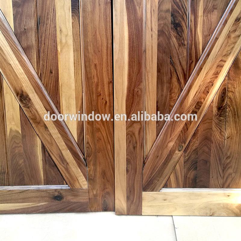 DOORWIN 2021unfinished solid wood black walnut interior doors by Doorwin