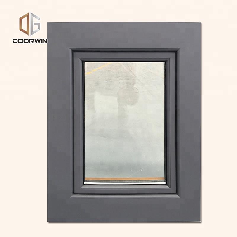 DOORWIN 2021wood aluminum double casement window hurricane resistance impact and door