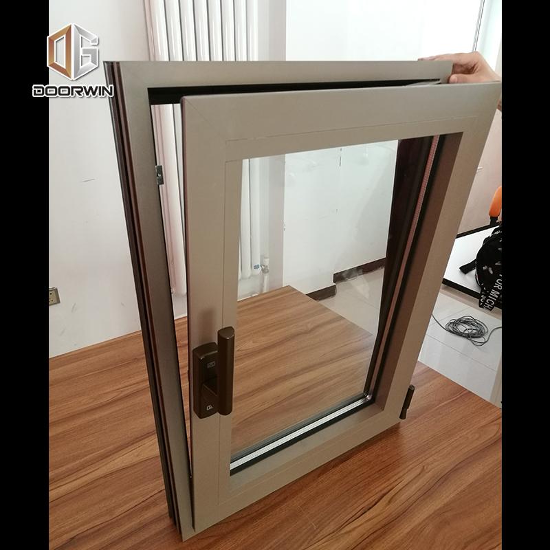Doorwin 2021-aluminum window with burglar proof screen
